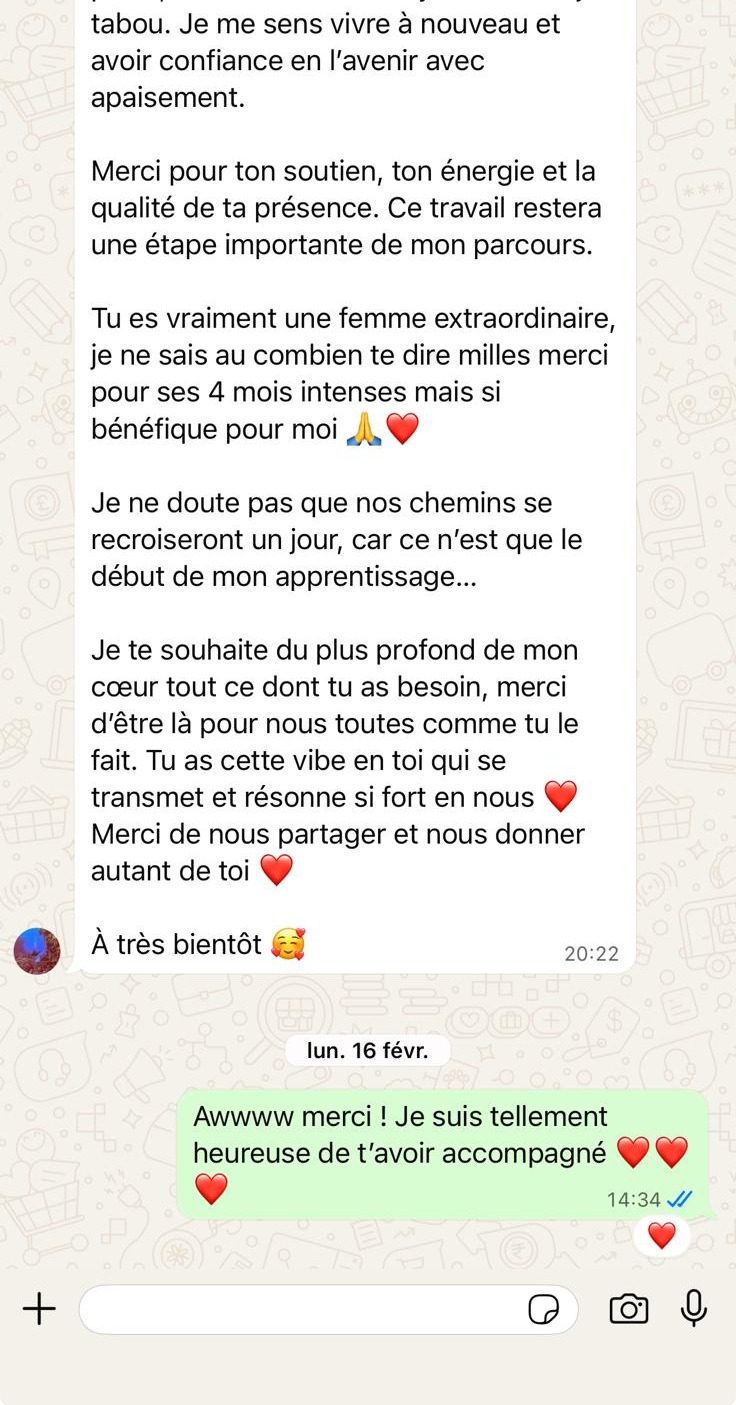 Témoignage Sandra